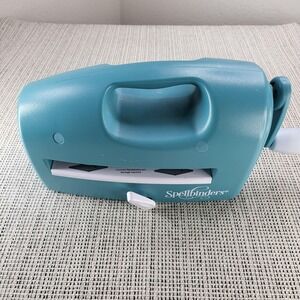 Spellbinders Grand Calibur Die Cutting Machine Teal Manual Crank Paper Crafts